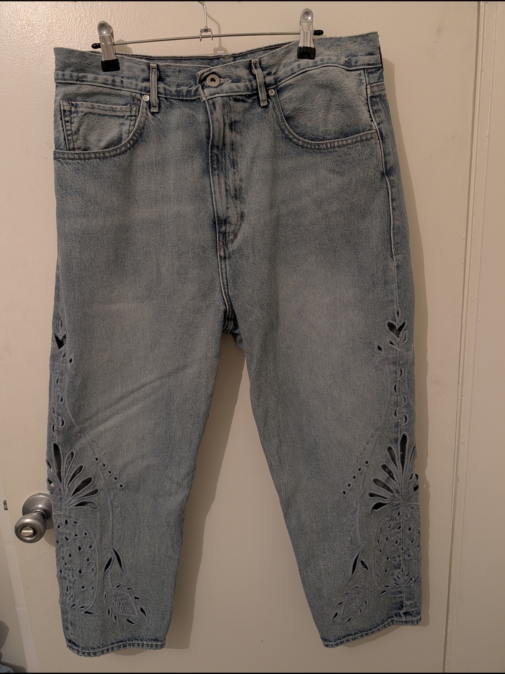Levi's Made & Crafted Barrel Crop Jeans light wash pineapple 31
